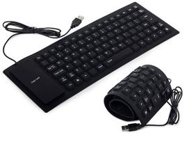 Silikoninė klaviatūra - sulankstoma klaviatūra USB