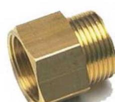 FIX-PRO Spidsmuffe 1/2-3/8" maišymo DZR