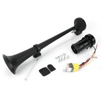 Itin garsus vieno trimeto kompresorius 12V universalus 17 colių 150DB automobilio oro garso signalas 180 hercų garso signalas, skirtas automobilių sunkvežimių traukinio motociklui