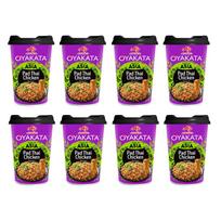 Greitai paruošiami makaronai OYAKATA Pad Thai Chicken, 8 x 93 g