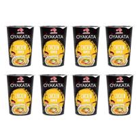 Greitai paruošiama makaronų sriuba OYAKATA “Cup Ramen Chicken”, 8 x 63 g