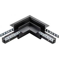 Kampinis horizontalus jungimas užglaistomų bėgelių magnetinės sistemos DPM MTL-R-L-B
