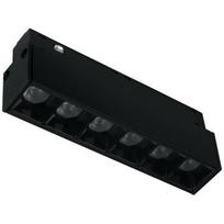 Magnetinis LED bėgelių šviestuvas DPM MTL-SPL-6W-B, 6 W, 4000 K, 480 lm, juodos sp.