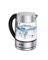 Tefal KI772D Wlectric Kettle 1.7L 2400W, Stainless steel/Transparent