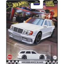 Hot Wheels Premium Boulevard Modeliukas Mercedes Benz E36 AMG Wagon White