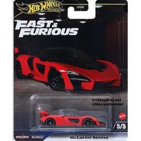 Hot Wheels Premium Fast and Furious Modeliukas McLaren Senna