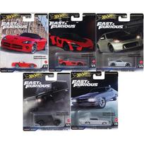 Hot Wheels Premium Fast and Furious Modeliukų rinkinys (Dodge Viper,McLaren Senna,Nissan 370Z,Defender,Chevelle SS)