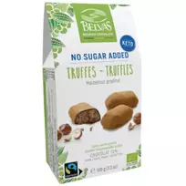 Šokoladiniai triufeliai su pralinė įdaru be cukraus, 100 g