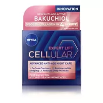 Naktinis kremas nuo senėjimo NIVEA Cellular Expert Lift, 50 ml
