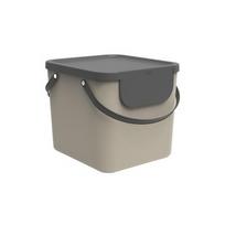ROTHO Albula Cappuccino - atliekų rūšiavimo konteineris - 40l