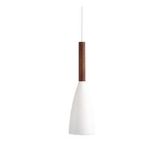 DFTP by Nordlux - Pakabinamas sietynas PURE 1xE27/40W/230V balta/graikinis riešutas