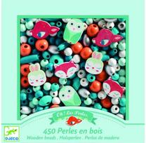 Kūrybinis rinkinys DJECO BEADS SMALL ANIMALS (karoliukai)