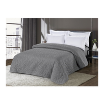 Lovatiesė COTTON STONE (200X220cm), GREY