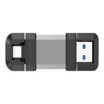 Silicon Power Dual USB Drive | Mobile C51 | 128GB | USB Type-C/Type-A | Silver