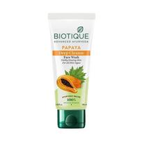 Papajų valiklis (100 ml), Papaya Deep Cleanse įdegį šalinantis veido prausiklis, Biotique 9.5