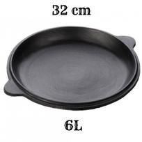 Ketaus keptuvė-dangtis su rankenomis 6L kazanui (32cm)