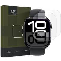 Skaidri apsauginė plėvelė ''Hofi Hydroflex Pro+" (2 vnt.) laikrodžiui Apple Watch 10 / 11 (46 MM)