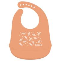 Baboo silikoninis seilinukas, 4+ mėn, oranžinė, Peachy Keen