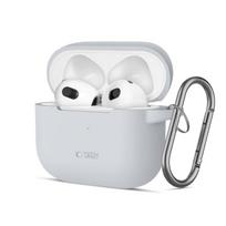 Apple AirPods 3 Tech-Protect silikoninis Crayon dėklas ausinėms pilkos spalvos