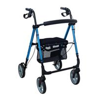 Aliuminio vaikštynė ARmedical AR-006 Prestige su keturiais ratukais - Mėlynas