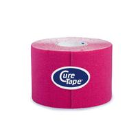 Kineziologinis teipas CureTape Classic, 5 cm x 5 m - Rausvas