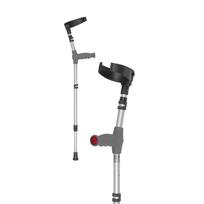 Ramentas 01/MR su judančia alkūnine atrama, vartotojo ūgis 150–190 cm - Minkštas , Pilkas