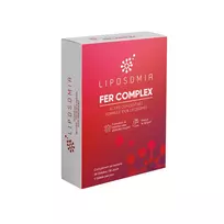 LIPOSOMIA, FER COMPLEX, liposominė geležis, maisto papildas, 30 kapsulių