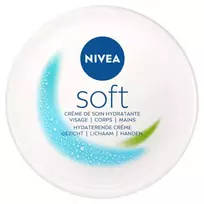 Drėkinamasis kremas veidui, kūnui ir rankoms NIVEA SOFT, 375 ml