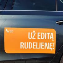 Spauda ant magnetinės plėvelės