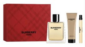 Burberry Hero Dovanų rinkinys, Tualetinis vanduo 100ml + Tualetinis vanduo 10ml + Dušo želė 75 ml