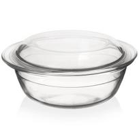 Karščiui atsparaus stiklo indas su dangčiu Orion 27x23x11.5 cm 22 l