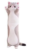 Pliušinis žaislas katinas , pilkas, 130 cm