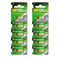 GP High Voltage 27A 12V elementai, 10 vnt