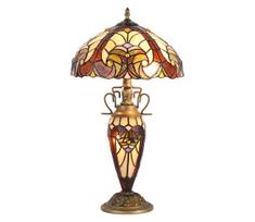 Prezent 1702 - Stalinis šviestuvas TIFFANY 2xE27/60W + 1xE14/7W/230V