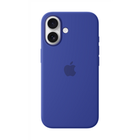 Apple iPhone 16 Silicone Case with MagSafe - Ultramarine | Apple