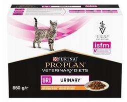 PURINA Pro Plan Veterinary Diets UR St/Ox Urinary Chicken - šlapias kačių maistas - 10x85 g