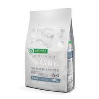 NATURE'S PROTECTION Superior Care White Dogs Free Grain Adult Small Białoryba - sausas šunų maistas - 1,5 kg