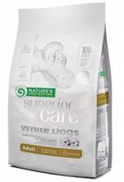 NATURE'S PROTECTION Superior Care White Dogs Free Grain Adult Small Lamb - sausas šunų maistas - 10 kg