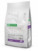 NATURE'S PROTECTION Superior Care White Dogs Grain Free Junior Salmon - sausas maistas šuniukams - 10 kg