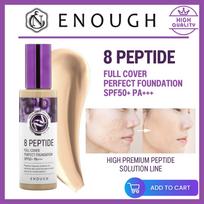 ENOUGH 8 Peptidų Pilno Maskavimo Tobulas Pagrindas #21 Skaidrus Smėlio, 100ml