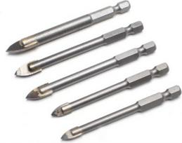 Glass tile drill set ¼“ 2x6/2x8/1x10 mm 1368 | 4024184135101