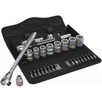 Wera Cyclops Metal Ratchet Set 8100 SB8 - 3/ 8 - Tool Set - black / sil