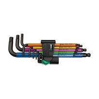 Wera Wera 950/ 9 Hex-Plus Multicolour 1 - L-key set, metric, BlackLaser