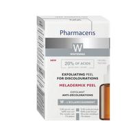 PHARMACERIS W MELADERMIX PEEL, 20% šveitiklis nuo odos spalvos pakitimų, 30 ml