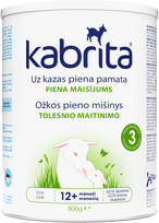 Mišinys kūdikiams Kabrita® 3 nuo 12 mėn, 800 g - 6 vnt.