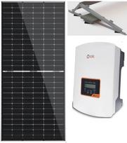 9 kW saulės elektrinės komplektas plokščiam stogui