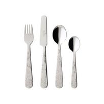Villeroy & Boch Hungry as a Bear vaikiškas stalo įrankių komplektas, 4 vnt.