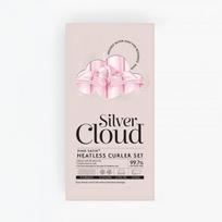 Silver Cloud Heatless Curler Set Plaukų garbanojimo priemonė be karščio, Pink