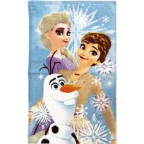 Vaikiškas rankšluostis Disney Frozen Olaf and the Sisters 30x50cm