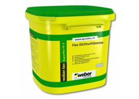 Hidroizoliacija Weber.tec Superflex D2 dvikomponentė labai elastinga cementinė